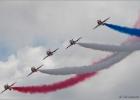 the red arrows